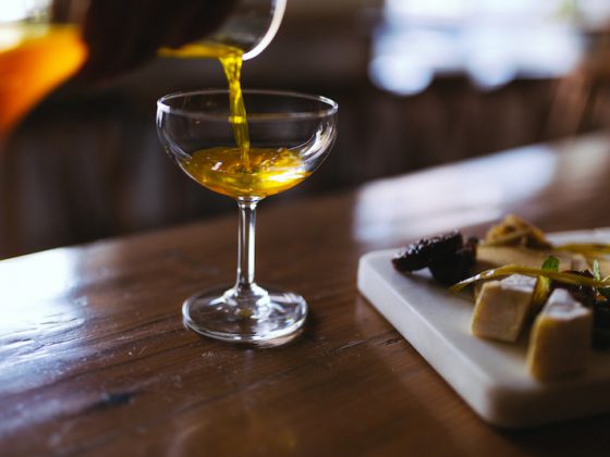 A turmeric-infused gin recipe