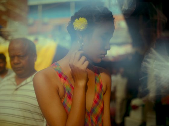 Nico Journal flowers in hair